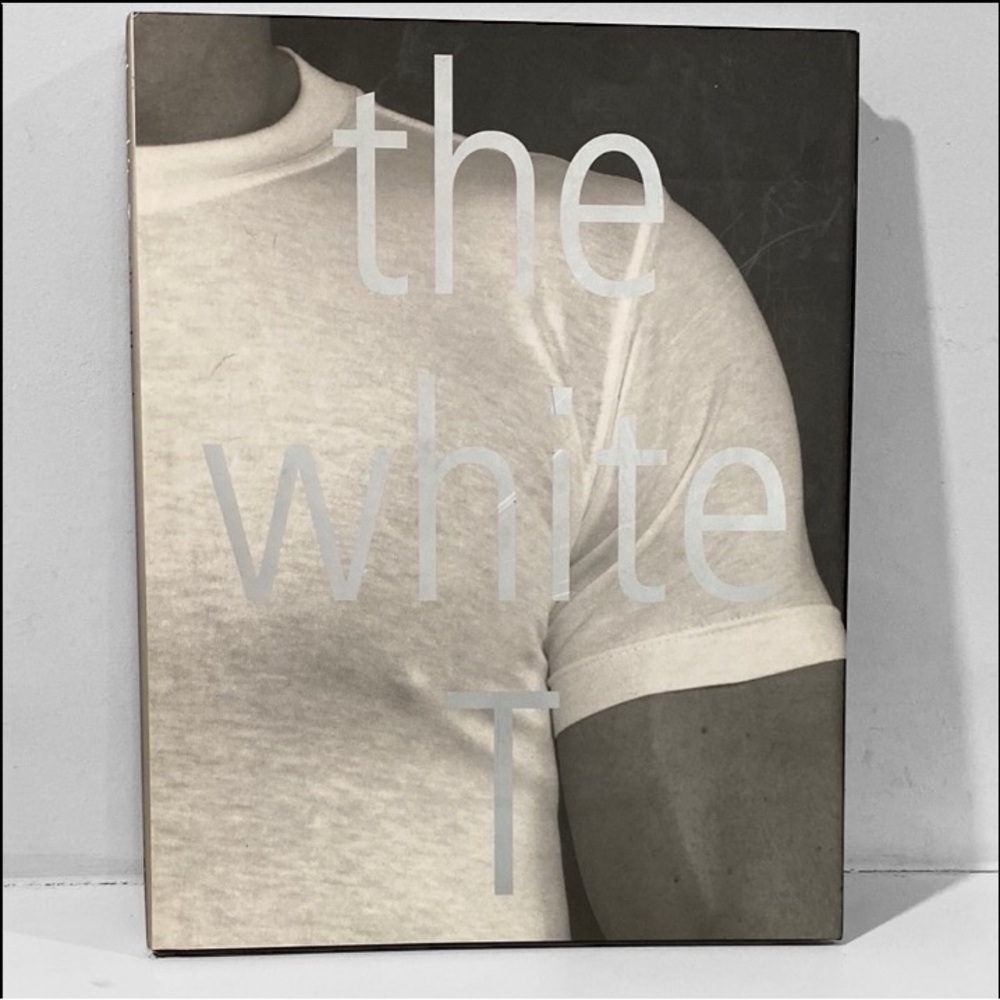 The White T Book hardcover large Coffee Table book